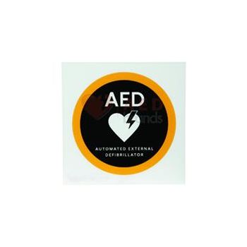AED Flat 10" Wall Sign