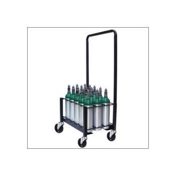 M6 Heavy Duty 15 or 30 Cylinder Cart