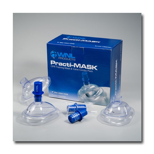 Practi-MASK Adult/Child CPR Training Mask and Valve