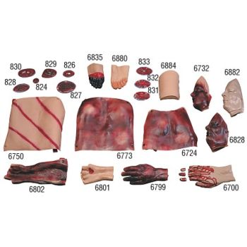 Burn of Face (Manikin Use Only)