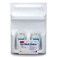 Double Eyewash Station (2 16 oz Bottles, Screw Top)