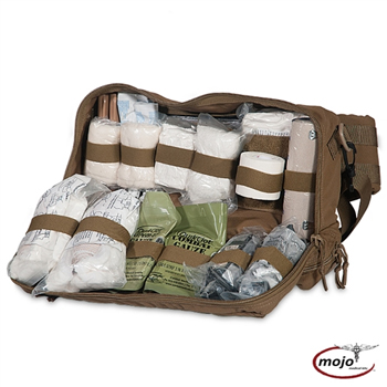 Mojo 324 Combat Life Saver Bag, Stocked