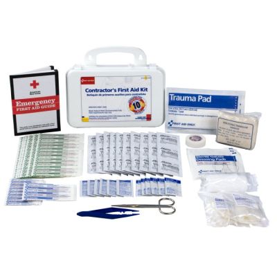 Contractor's Kit - 92-Piece (10 person, Plastic Case with Gasket