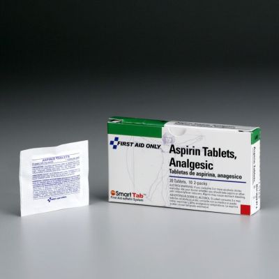 Aspirin (5 Grain) - 20 Tablets per Single Unit Box