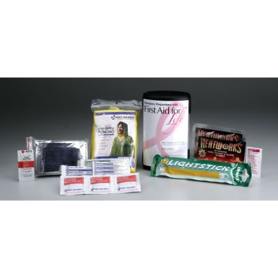 Emergency Preparedness with First Aid for Life Pack - 18-Piece