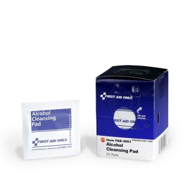 Alcohol Cleansing Pads - 20 Pads