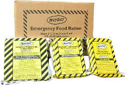 Emergency food rations - 3600 Calories - Case of 20