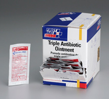Triple Antibiotic Ointment, .5gm - 25 per box