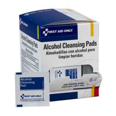 Alcohol Cleansing Pad (1 1/4" x 2 5/8") - 200 per Dispenser Box