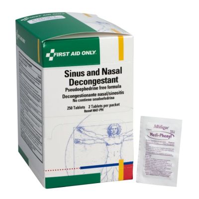 Sinus and Nasal Decongestant (No PSE) - 250 Tablets per Dispense