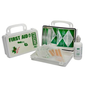 Eye Care Kit - 10-Piece (Poly White)