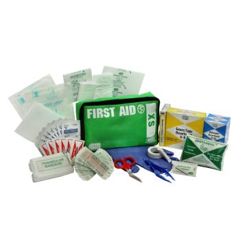 ANSI XS Deluxe - 10-Piece (10 Person) Kit (Green Nylon Bag)