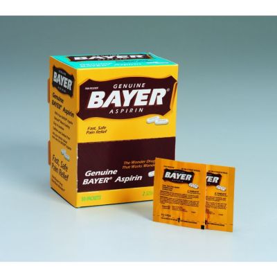 Bayer Aspirin - 100 Tablets per Dispenser Box