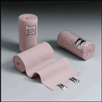 Elastic Bandage Wrap, Latex Free w/ 2 Fasteners - 1 each