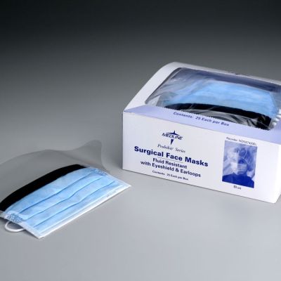 Eye Cover with Ear Loop Mask - 100 per Case