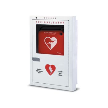 Semi-Recessed Defibrillator Cabinet