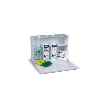 Swift First Aid Complete Emergency Eye Wash Cabinet