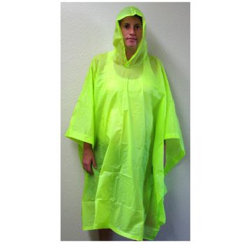 Green Neon Poncho