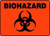 Biohazard Sign (Plastic)