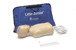 The Little Junior CPR manikin w/Soft Pack/Training Mat