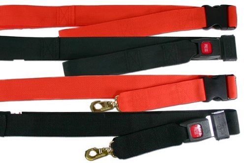 2 Pc 5' Nylon Strap Metal Buckle